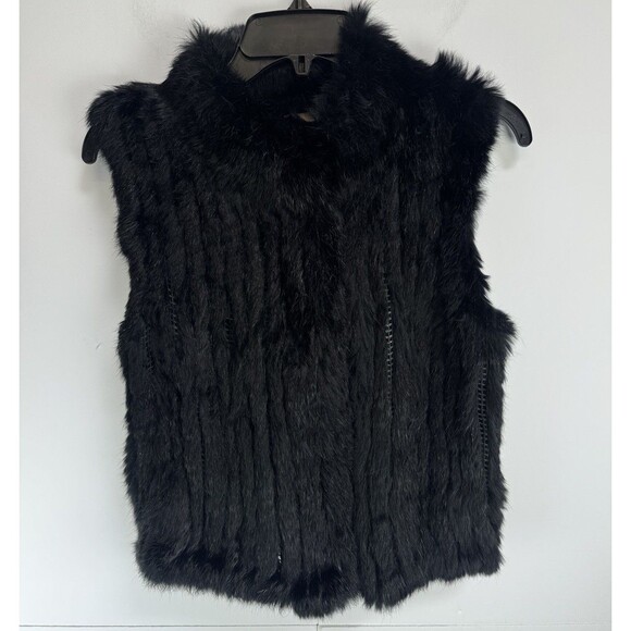 Haute Hippie Jackets & Blazers - Haute Hippie Haute Hoodie Rabbit Fur Vest Size: Medium NWT $595